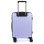 Dam Juego De 3 Maletas Trolley, En Material Ligero Pp Resistente A La Rotura. Cerradura Tsa Numérica, 4 Ruedas Dobles Giratorias 360°. 50x28x74,5 Cm. Color: Lila