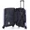 Dam Juego De 3 Maletas Trolley, En Material Ligero Pp Resistente A La Rotura. Cerradura Tsa Numérica, 4 Ruedas Dobles Giratorias 360°. 50x28x74,5 Cm. Color: Lila