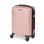 Dam Maleta Trolley De Cabina En Abs, Ligera Y Resistente. Diseño Escamas. 23x38x57 Cm. Color: Rosa