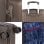 Kabinenkoffer Dam ABS braun Zahlenschloss 4 Rollen 38x22x55 cm