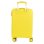 Valigia cabina Dam Trolley ABS leggero serratura numerica 4 ruote giallo