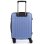 Dam Juego De 3 Maletas Trolley, En Material Ligero Pp Resistente A La Rotura. Cerradura Tsa Numérica, 4 Ruedas Dobles Giratorias 360°. 50x28x74,5 Cm. Color: Azul Claro