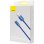 Cable USB a Lightning Baseus Crystal Shine 1,2 m Azul 2,4 A