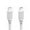 Cabo USB-C para USB-C 2 m Branco USB 2.0 Hama carregamento rápido