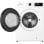 Lavasecadora Hisense 11kg A WD1I1142BWL2 con tecnología inverter y vapor