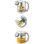 Vaporera/Batidora Infantil Philips Avent Premium SCF885/01 4 en 1 1 L Vert Blanc