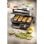 Parrilha Elétrica Tefal GC450B32 Negro Inox Giratória Retangular