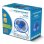 Ventoinha de Sobremesa Esperanza Yugo EA149B 2,5W 14cm USB Azul 1 Velocidade Inclinação Ajustável