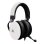 Auriculares White Shark ELEPHANT con cable, conexión 3,5 mm, gaming, micrófono y volumen rotatorio blanco y negro