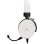 Auriculares White Shark ELEPHANT con cable, conexión 3,5 mm, gaming, micrófono y volumen rotatorio blanco y negro