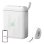 Impresora térmica Bluetooth Niimbot D110M portátil blanca con batería recargable