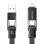 Cable BlitzWolf BW-HDC7 4 en 1 USB-C+Lightning 240W 1,2 m Negro