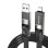 Cable BlitzWolf BW-HDC7 4 en 1 USB-C+Lightning 240W 1,2 m Negro