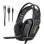 Auriculares ONIKUMA X13 con cable USB y jack 3.5mm para gaming RGB negros
