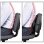 Suporte Lombar Ergonómico Klack para Cadeira de Escritório e Carro
