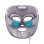 Máscara LED Shark CryoGlow Terapia de Luz para la Piel Lila