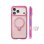 Torras Funda Ostand Q3 Air Iphone 17 Pro Neon Pink
