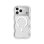 Youngkit Funda Para Iphone 17 Pro – Carcasa Magnética Dynamic Ii Transparente Blanco Wavy Silicone, Diseño Moderno Y Ajuste Preciso