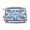 Tostadora Smeg TSF01DGBEU 2 Ranures 950 W Bleu Blanc Acier Inoxydable