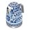 Tetera Eléctrica Smeg KLF03DGBEU 1,7 L 2400 W Azul Blanco Acero Inoxidable