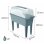 Jardinera Independiente Prosperplast Respana Gris 52 L