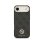 Guess Funda Para Iphone Air – Carcasa De Polipiel Negra Con Logo 4g De Strass Y Magsafe, Diseño Elegante Y Ajuste Preciso
