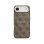 Guess Funda Para Iphone Air – Carcasa De Polipiel Marrón Con Magsafe Y Logo Clásico, Diseño Elegante Y Ajuste Preciso