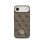 Funda für Handy Guess Polipiel Braun 4G Strass MagSafe für iPhone Air