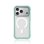 Youngkit Funda Para Iphone 17 Pro – Carcasa Magnética Dynamic Ii Transparente Azul Glacier Silicone, Diseño Moderno Y Ajuste Preciso