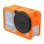 Funda de silicona protectora Telesin para DJI Osmo Action 6 Naranja
