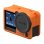 Funda de silicona protectora Telesin para DJI Osmo Action 6 Naranja