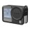 Funda de silicona protectora Telesin para DJI Osmo Action 6 Negro