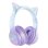 Auriculares ONIKUMA B90 sem fios Bluetooth 5.0 Gaming com iluminação RGB Azul/Púrpura
