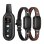 Collar de Entrenamiento para Perros Rojeco PD521 1000m con 2 Collares Negro