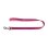 Cordelette pour chien WAUDOG cuir naturel rose 25 mm x 122 cm