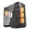 Caixa PC Darkflash DY470 Big Tower Preta + 4 Ventiladores ARGB + Suporte GPU