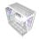Boîtier PC Darkflash DY470 Blanche + 4 Ventilateurs + Support GPU