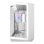 Boîtier PC Darkflash DY470 Blanche + 4 Ventilateurs + Support GPU