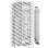 Boîtier PC Darkflash DY470 Blanche + 4 Ventilateurs + Support GPU