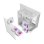 Boîtier PC Darkflash FT350 Mini Tower Blanc avec 5 Ventilateurs ARGB