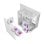Caja PC Darkflash FT350 Mini Tower Blanca con 5 Ventiladores ARGB