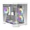 Caja PC Darkflash FT350 Mini Tower Blanca con 5 Ventiladores ARGB