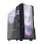 Caja PC Darkflash DK431 Vidrio Templado Negro + 4 Ventiladores RGB