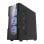 Caja PC Darkflash DK431 Vidrio Templado Negro + 4 Ventiladores RGB
