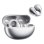 Auriculares QCY Crossky Clip C30S inalámbricos Bluetooth 6.0 con cancelación de ruido y protección IPX5 plata