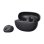 Auriculares QCY Crossky C10 inalámbricos Bluetooth 5.4 con micrófono y control táctil negro