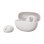 Auriculares QCY Crossky C10 inalámbricos Bluetooth 5.4 con micrófono y control táctil blancos