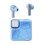 Auriculares QCY MeloBuds Neo T31 inalámbricos Bluetooth 5.3 con micrófono y carga rápida azul