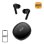 Auriculares QCY T13 ANC2 inalámbricos Bluetooth 5.3 con Cancelación de Ruido y Micrófono Negro