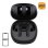 Auriculares QCY T13x inalámbricos Bluetooth 5.3 con micrófonos y carga rápida negros